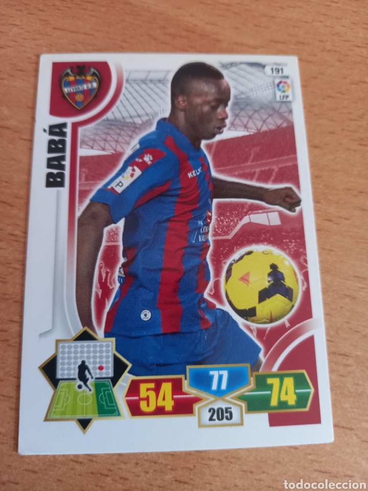 Fu&szlig;ball-Sticker: Panini Adrenalyn 2013 2014 13 14 191 Baba Levante
