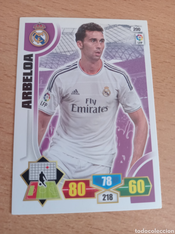 Cromos de Futebol: Panini Adrenalyn 2013 2014 13 14 200 Arbeloa Real Madrid