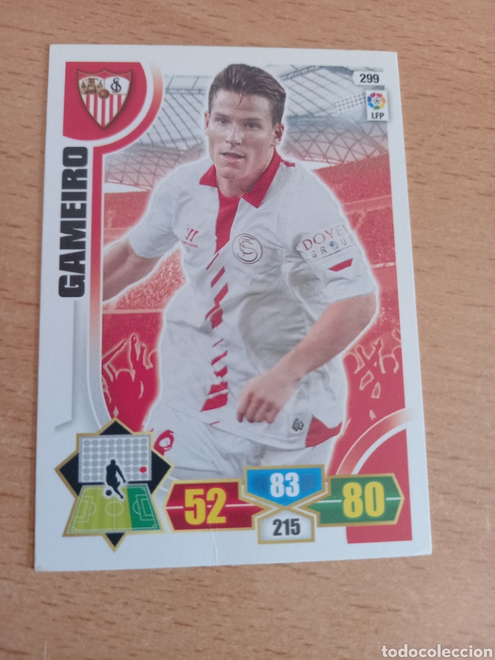 Fu&szlig;ball-Sticker: Panini Adrenalyn 2013 2014 13 14 299 Gameiro Sevilla
