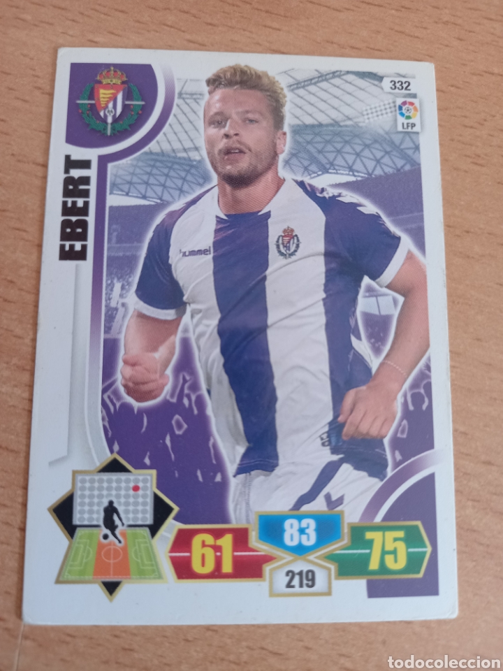 Cromos de F&uacute;tbol: Panini Adrenalyn 2013 2014 13 14 332 Ebert Real Valladolid