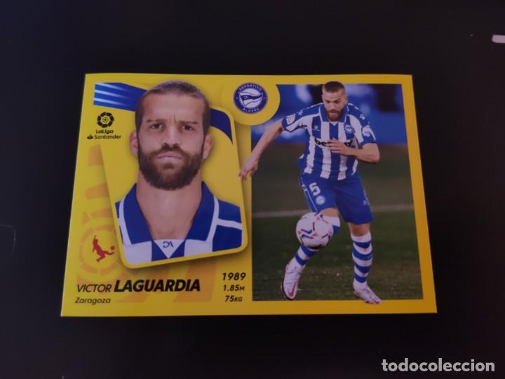 Figurine di Calcio: 9 Deportivo Alav&eacute;s, V&iacute;ctor Laguardia, Liga Este Panini 2021 2022 21 22