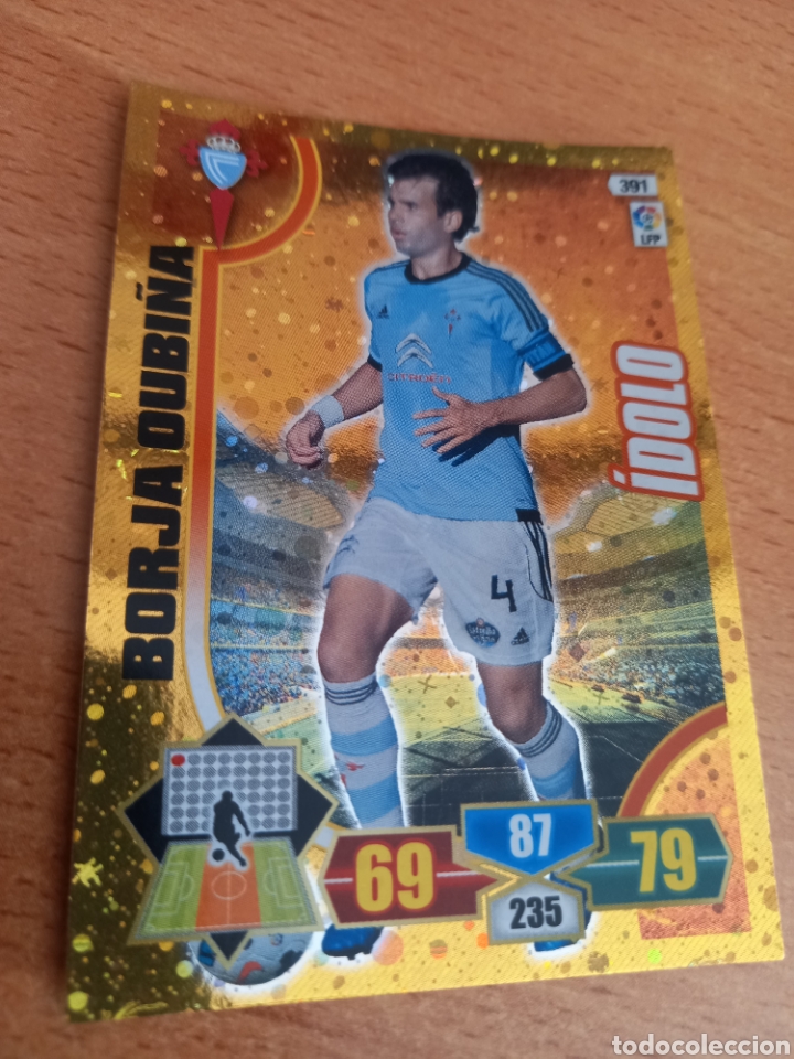 Fu&szlig;ball-Sticker: Panini Adrenalyn 2013 2014 13 14 391 Borja Oubi&ntilde;a Celta de Vigo