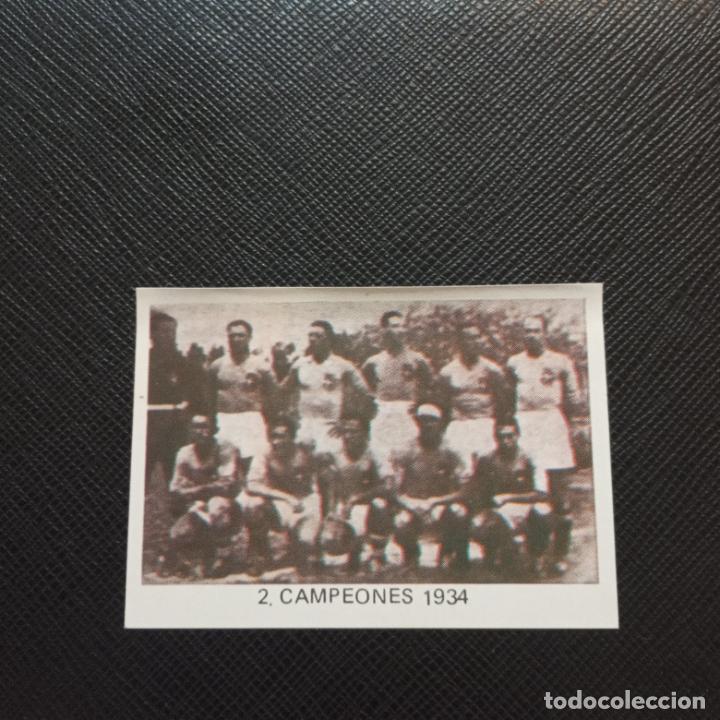 Cromos de f&uacute;tbol: CAMPEONES ITALIA 1934 VENLICO 1982 MUNDIAL ESPA&Ntilde;A CROMO FUTBOL 82 - DESPEGADO - (MD2003-2) - 2