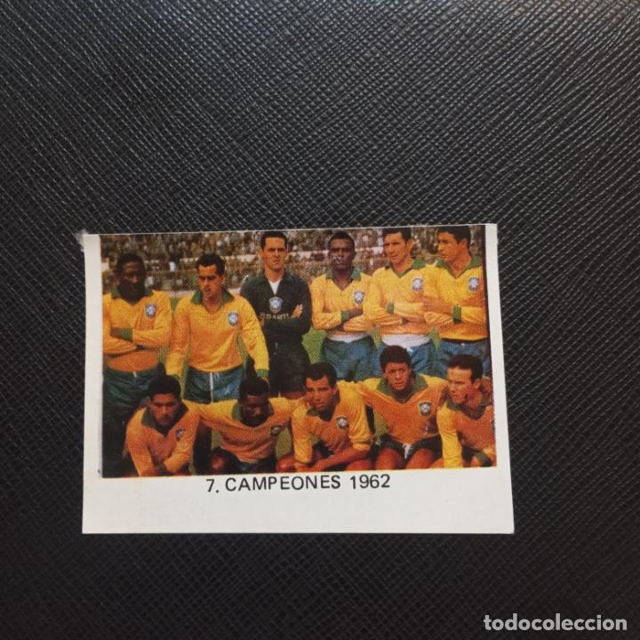 Cromos de f&uacute;tbol: CAMPEONES BRASIL GARRINCHA 1962 VENLICO 1982 MUNDIAL ESPA&Ntilde;A FUTBOL 82 - DESPEGADO (MD2003-2) 7