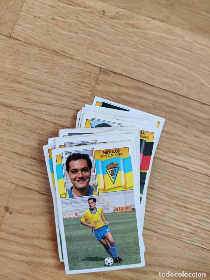 Cartes &agrave; collectionner de Football: husillos cadiz este 1990 1991 90 91 sin pegar