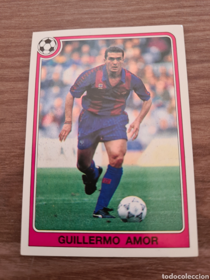 Cromos de f&uacute;tbol: FUTBOL LIGA 92 93 PANINI CROMO NUEVO FC BARCELONA N&ordm; 106 AMOR