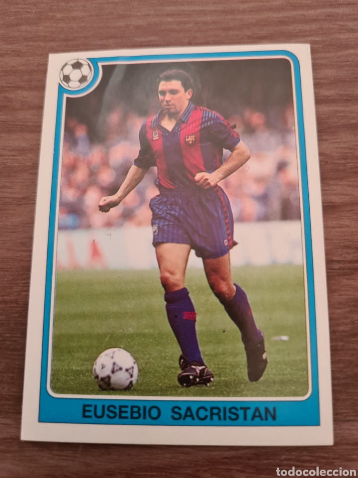 Cromos de f&uacute;tbol: FUTBOL LIGA 92 93 PANINI CROMO NUEVO FC BARCELONA N&ordm; 121 EUSEBIO