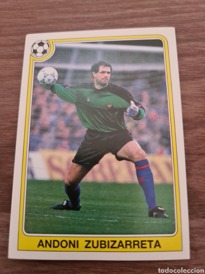 Cromos de f&uacute;tbol: FUTBOL LIGA 92 93 PANINI CROMO NUEVO FC BARCELONA N&ordm; 53 ZUBIZARRETA