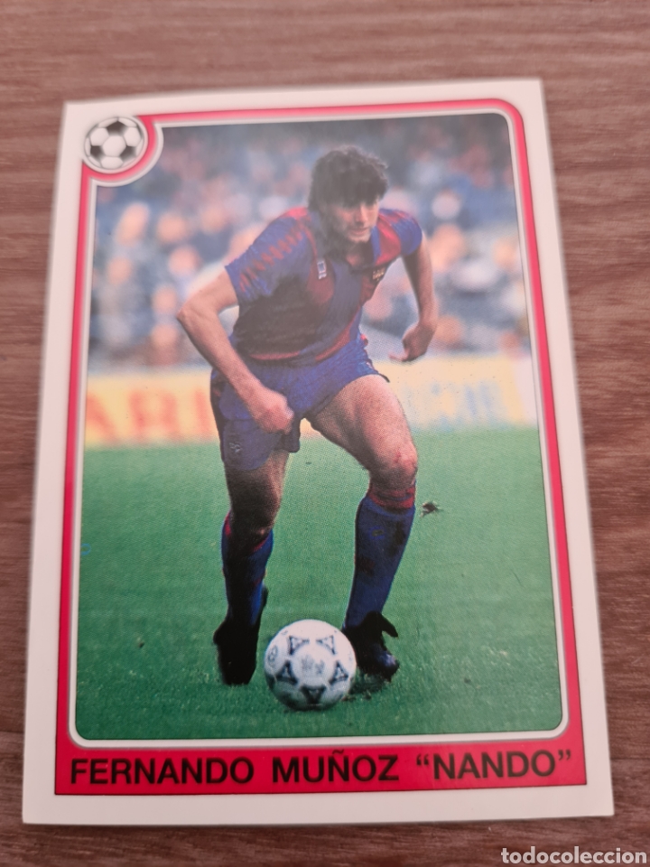 Cromos de f&uacute;tbol: FUTBOL LIGA 92 93 PANINI CROMO NUEVO FC BARCELONA N&ordm; 65 NANDO