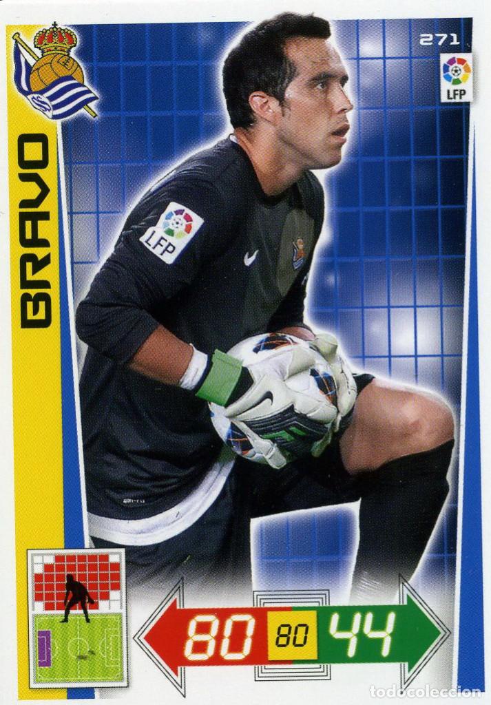 Cromos de f&uacute;tbol: ADRENALYN 2012-13 N&ordm; 271 BRAVO - REAL SOCIEDAD - Foto 1