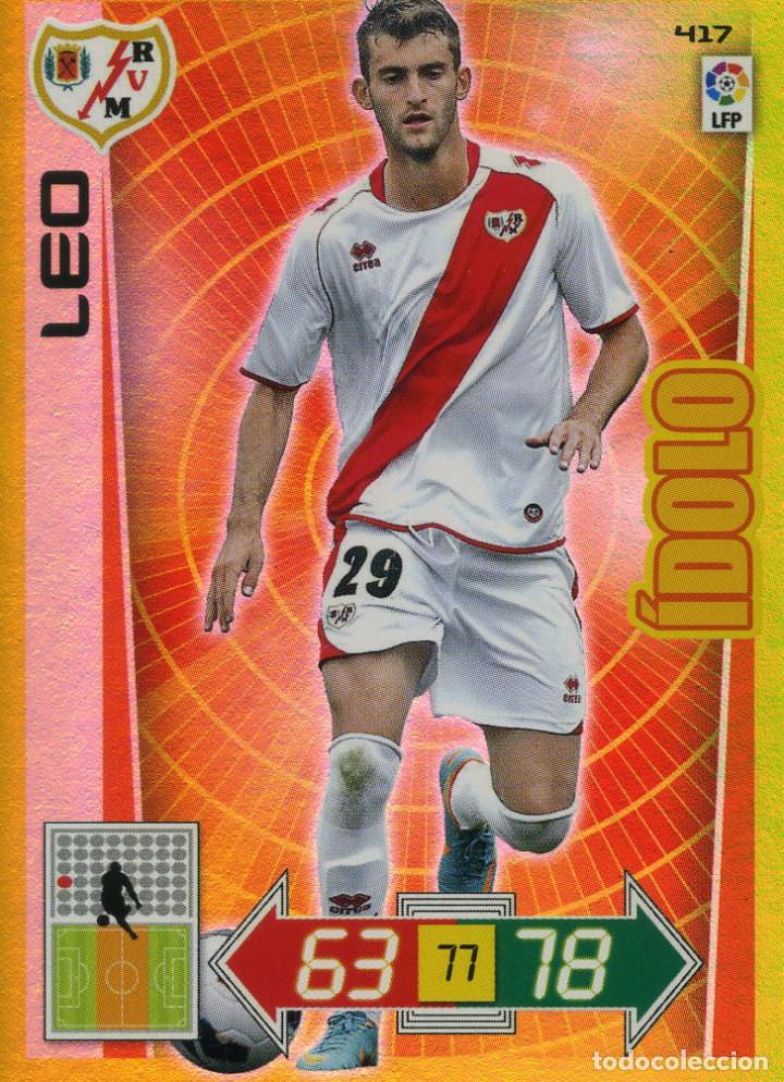Cromos de f&uacute;tbol: ADRENALYN 2012-13 N&ordm; 417 LEO - RAYO VALLECANO - Foto 1