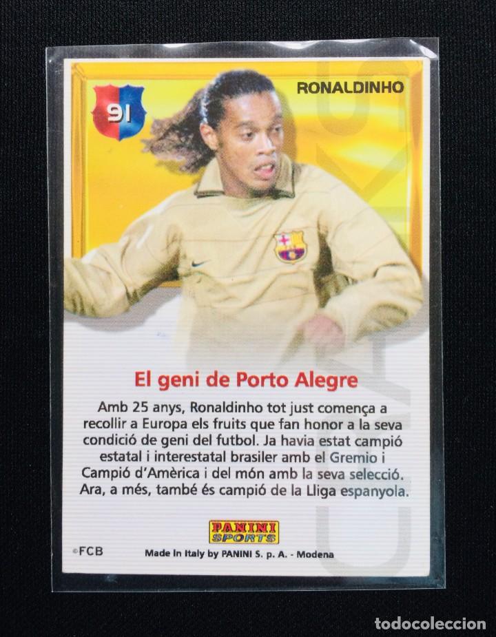 Cartes Panini Ronaldinho Mega Cracks 2004 - Lot De 4 Cartes - #22, 49, 76, 91 & 92 - Neuf