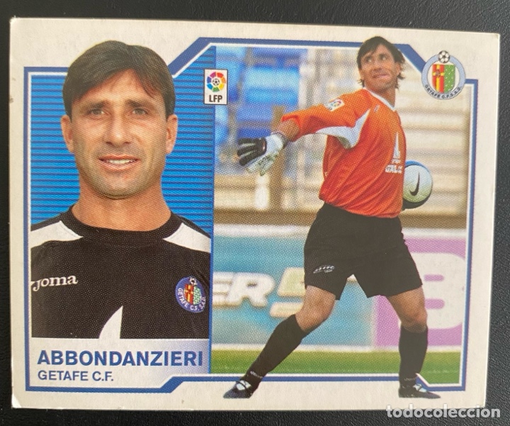 Cromos de f&uacute;tbol: Liga Este 2007/2009 Abbondanzieri . Getafe CF - Foto 1
