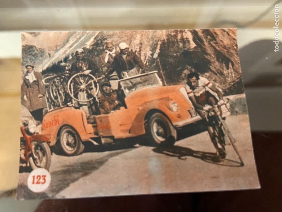 Cromos de F&uacute;tbol: ESCENAS DEPORTIVAS N&ordm; 123 COPPI GIRO 1953 CICLISMO