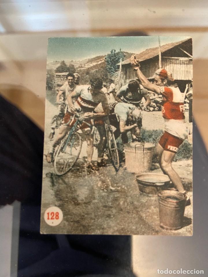 Cromos de F&uacute;tbol: ESCENAS DEPORTIVAS N&ordm; 128 GIRO 1953 CICLISMO nunca pegado