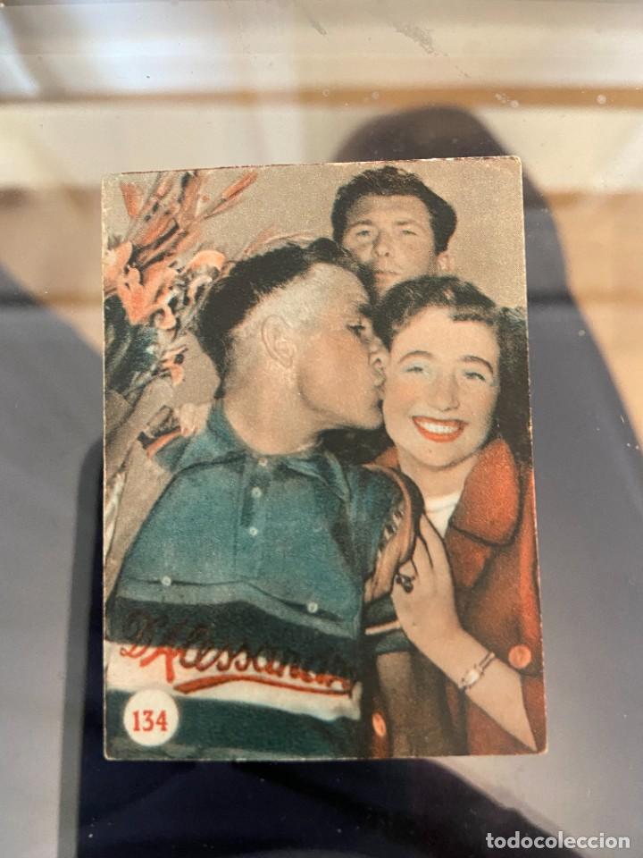 Cromos de F&uacute;tbol: ESCENAS DEPORTIVAS N&ordm; 134 VAN EST GIRO 1953 CICLISMO nunca pegado