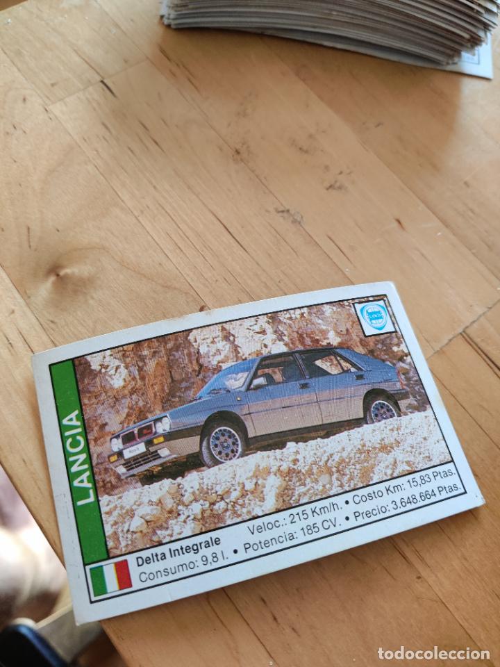 Cromos de F&uacute;tbol: lancia delta 78 89 1989 editorial cusco sin pegar