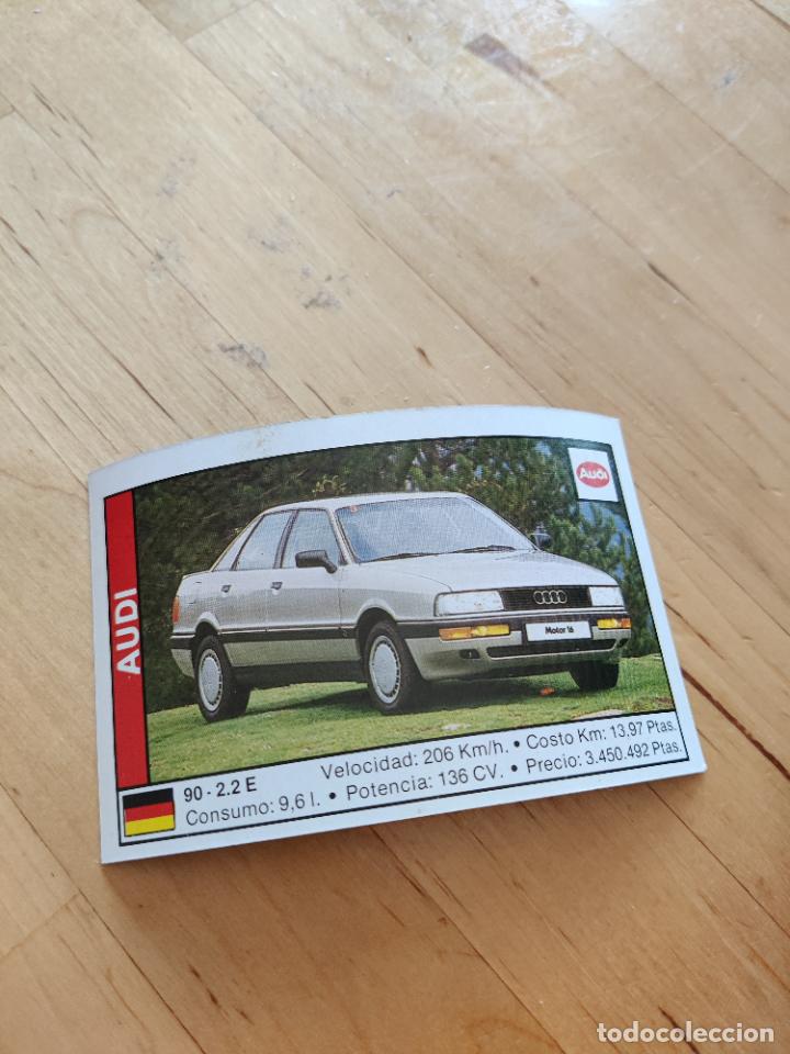 Football Stickers: audi 90 2.2E 89 1989 editorial cusco sin pegar