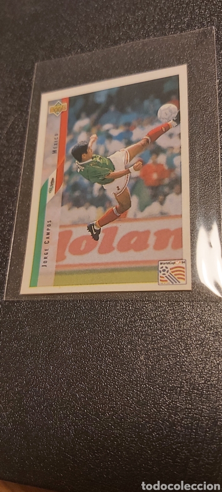 Cromos de f&uacute;tbol: Cromo de jorge campos usa 1994 - Foto 1