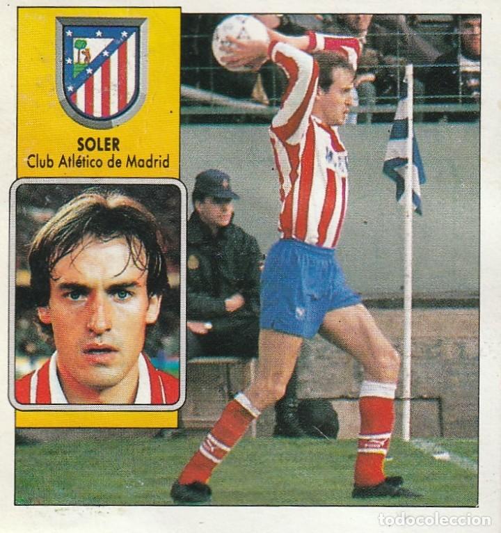 Cromos de f&uacute;tbol: ESTE 92-93 BAJA SOLER. RECUPERADO. - Foto 1