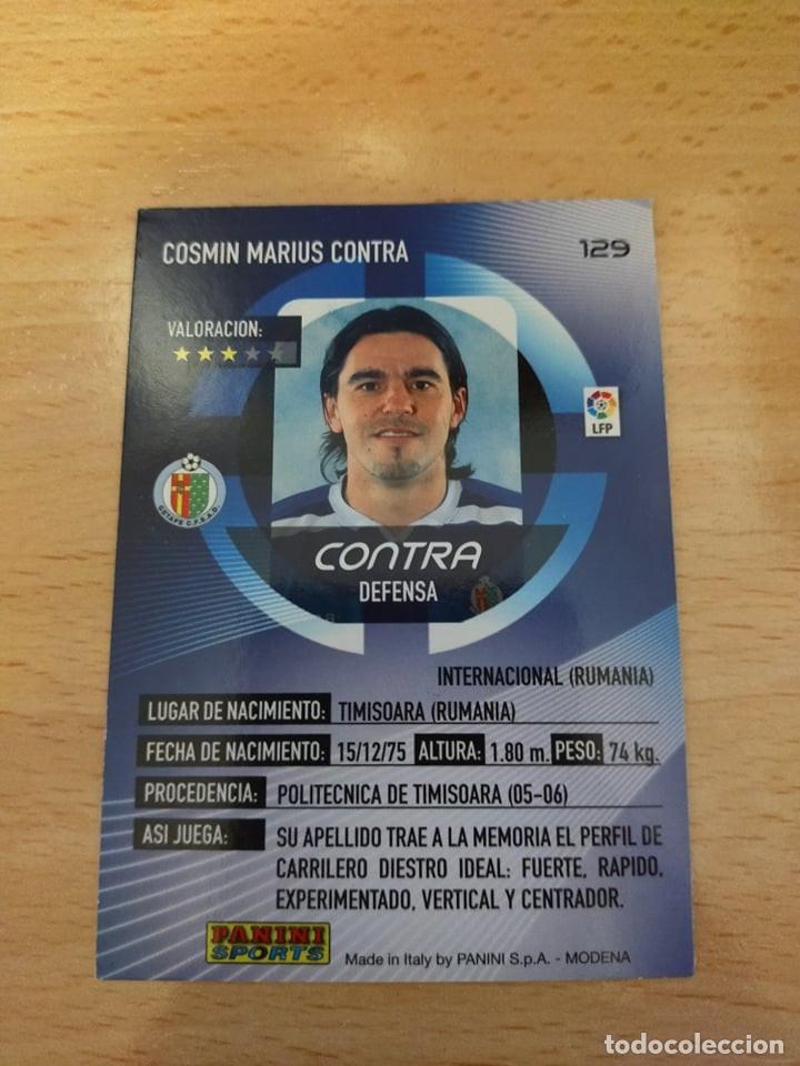 Cromos de f&uacute;tbol: Megacracks 06/07. 129- Contra. Getafe. - Foto 2