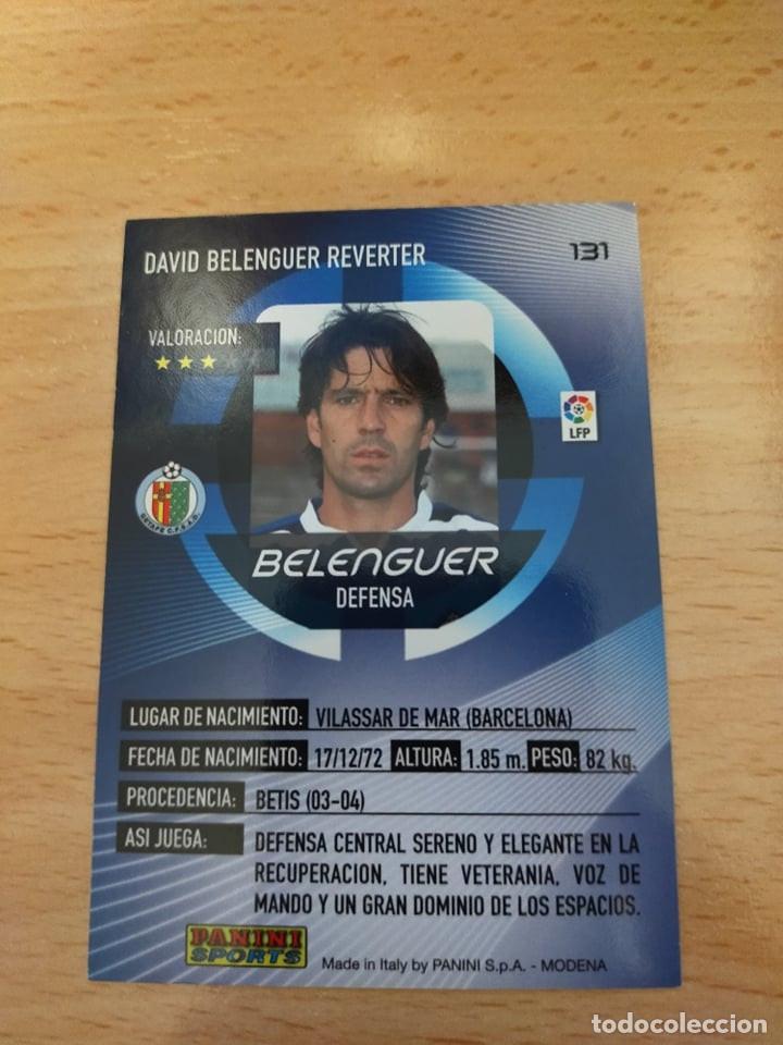 Cromos de f&uacute;tbol: Megacracks 06/07. 131- Belenguer. Getafe. - Foto 2