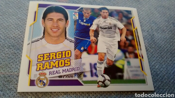 Cromos de f&uacute;tbol: 2010 11 2011 ESTE SERGIO RAMOS (A1) - Foto 1