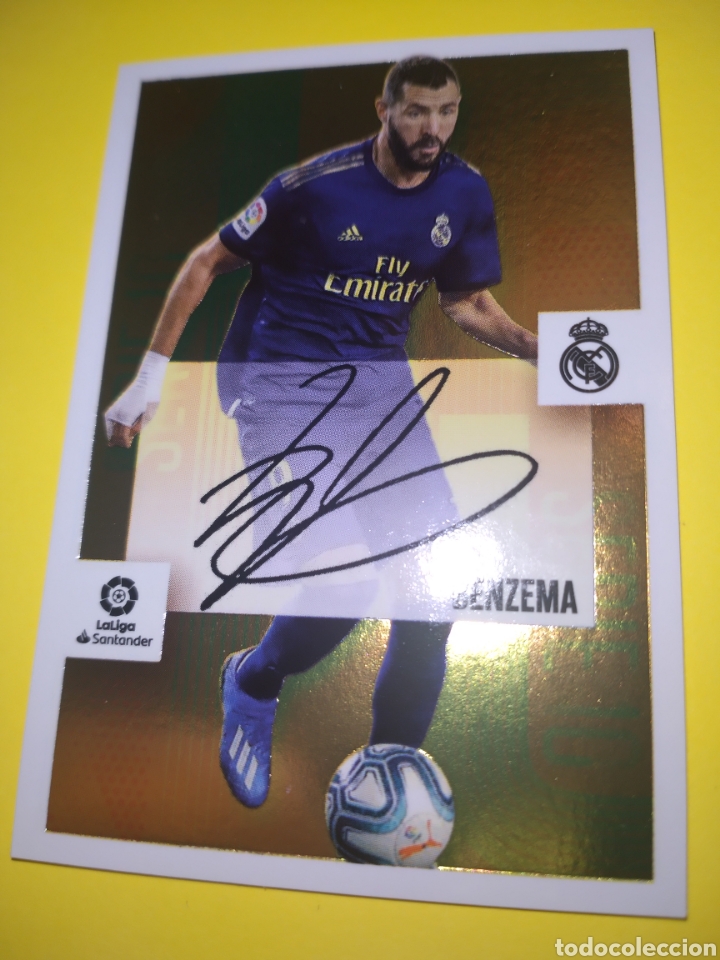 Cromos de f&uacute;tbol: Benzema serigrafiada Este 20-21 - Foto 2