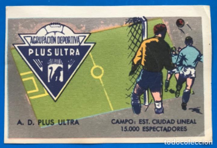 Cromos de f&uacute;tbol: Cromo N&deg; 70 - Agrupaci&oacute;n Deportiva Plus Ultra - Album emblemas de Clubs de F&uacute;tbol - Triunfo, 1954