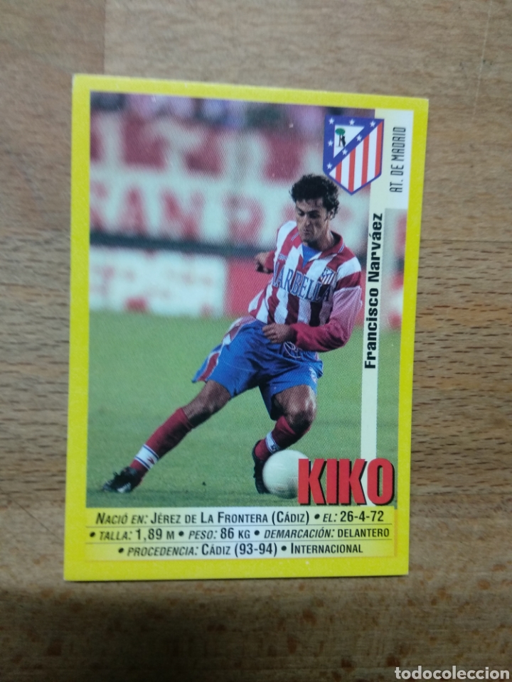 Figurine di Calcio: LIGA 99-00 PANINI CROMO NUEVO NUNCA PEGADO EN BUEN ESTADO KIKO N&deg; 244