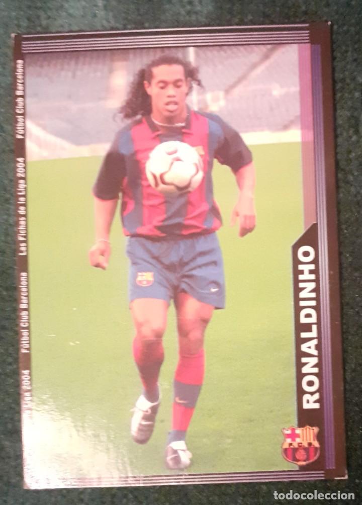 Cromos de f&uacute;tbol: Rookie Ronaldinho - Foto 3