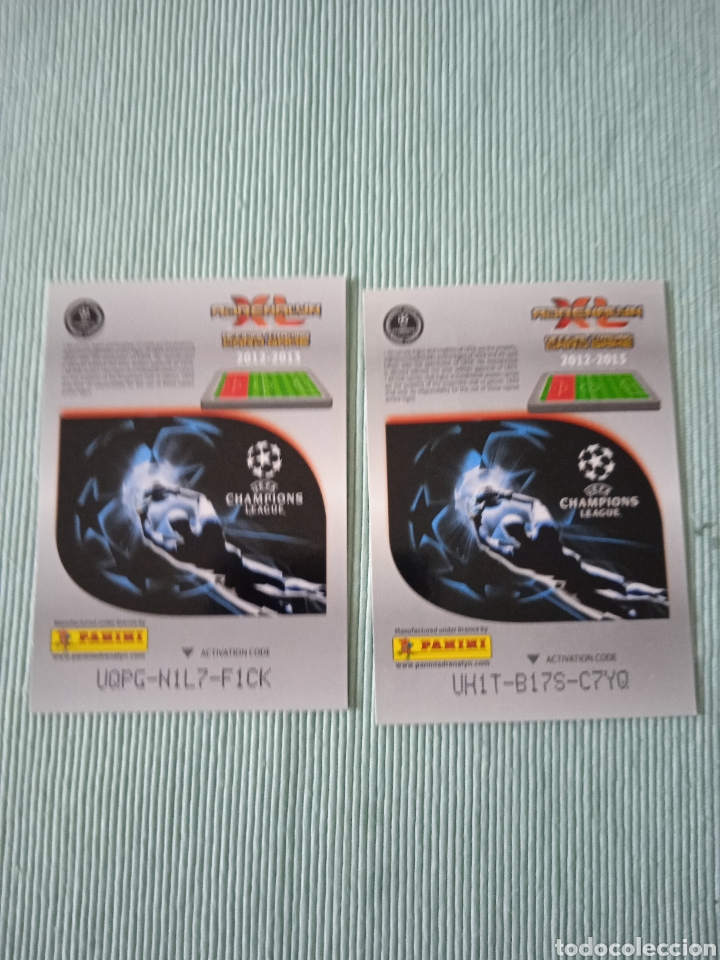 Cromos de f&uacute;tbol: Sergio Ramos Adrenalyn Champions league lote 2 cromos - Foto 2