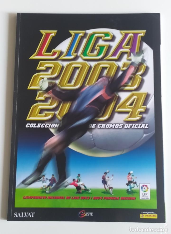 Football Stickers: ALBUM FACSIMIL ESTE LIGA 2003-2004 03 04 COLECCION CROMOS INOLVIDABLES - PANINI SALVAT ESTE