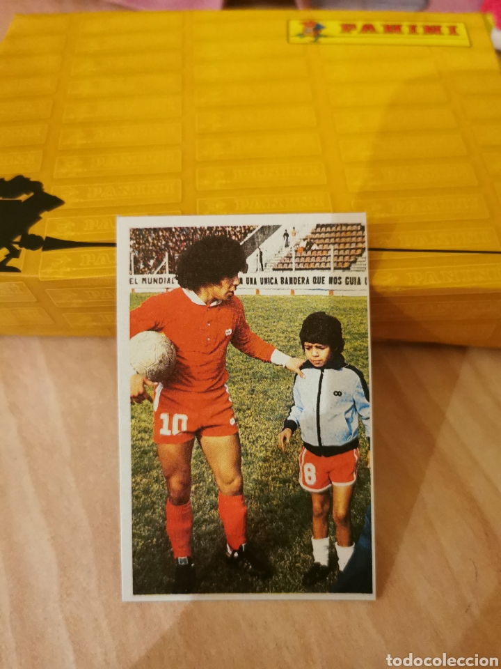 Cromos de F&uacute;tbol: # 2 Mis inicios 84/85 Maradona &rdquo;sus Driblings&rdquo; &rdquo;sus goles&rdquo; cromoesport - sin pegar
