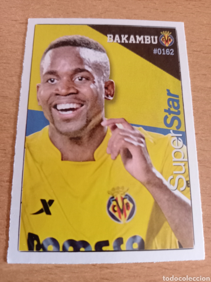 Fu&szlig;ball-Sticker: Mundicromo las fichas de la liga 2016 162 Bakambu Villarreal superstar
