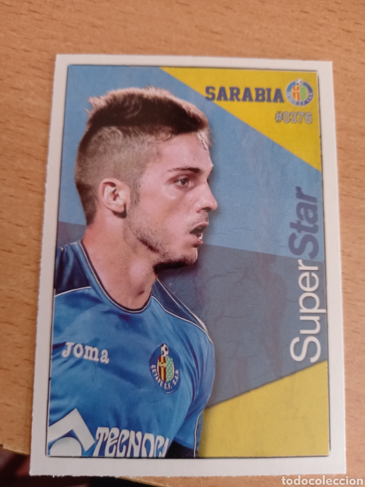 Figurine di Calcio: Mundicromo las fichas de la liga 2016 376 Sarabia Getafe superstar
