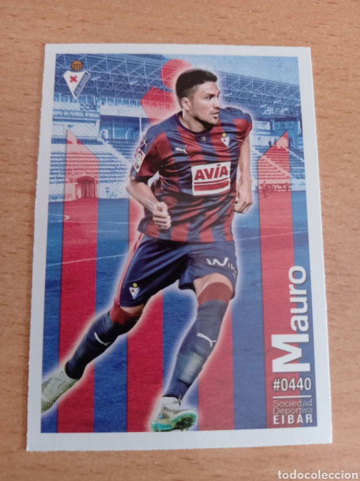 Football Stickers: Mundicromo las fichas de la liga 2016 440 Mauro Eibar