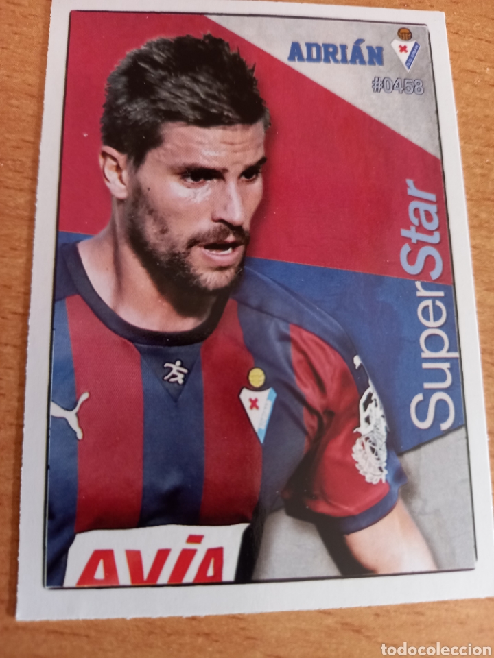 Fu&szlig;ball-Sticker: Mundicromo las fichas de la liga 2016 458 Adri&aacute;n Eibar superstar