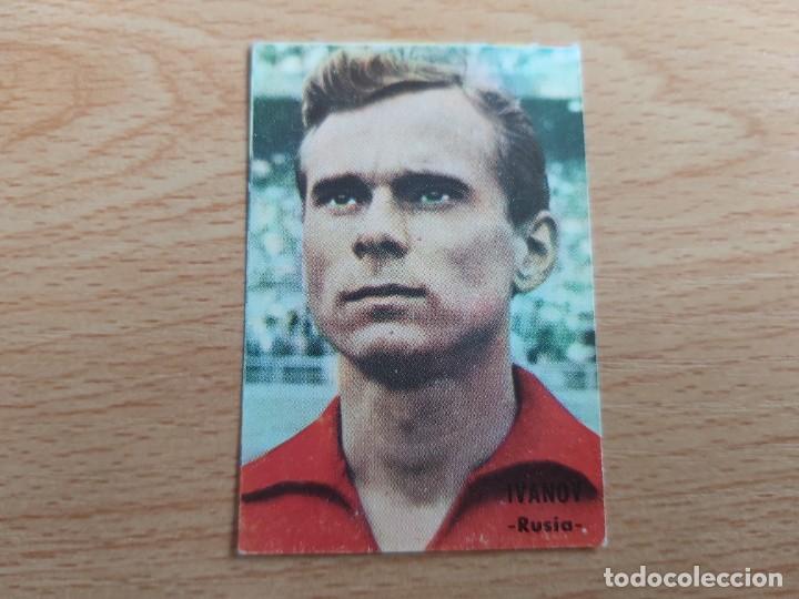 Football Stickers: MUNDIAL INGLATERRA 66 EDITORIAL FHER IVANOV/RUSIA-DESPEGADO