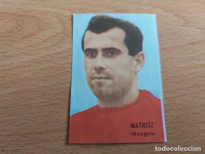 Football Stickers: MUNDIAL INGLATERRA 66 EDITORIAL FHER MATHESZ/HUNGRIA-DESPEGADO