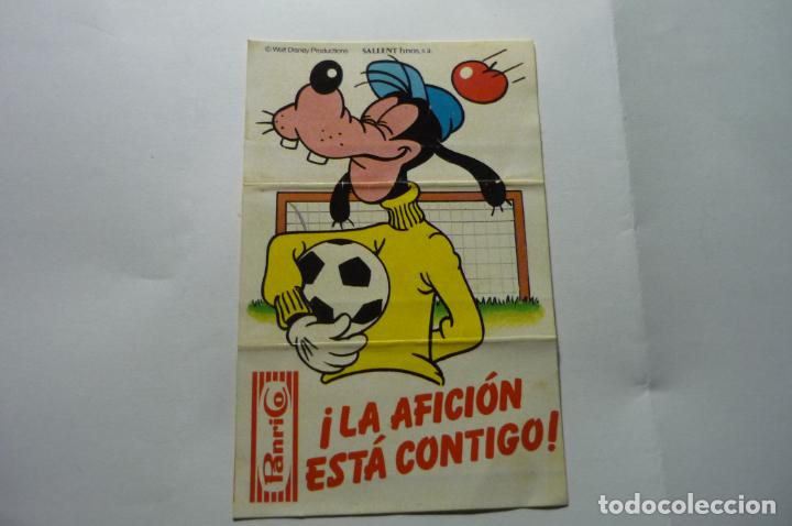 Fu&szlig;ball-Sticker: cromo adhesivo productos panrico -futbol disney