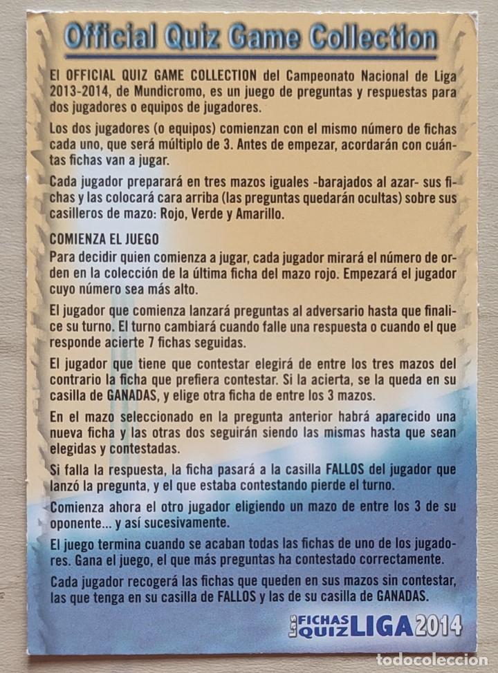 Cromos de F&uacute;tbol: TARJETA BONO COMODIN 25 TARJETAS FICHAS ALBUM MUNDICROMO 2013 2014 13 14