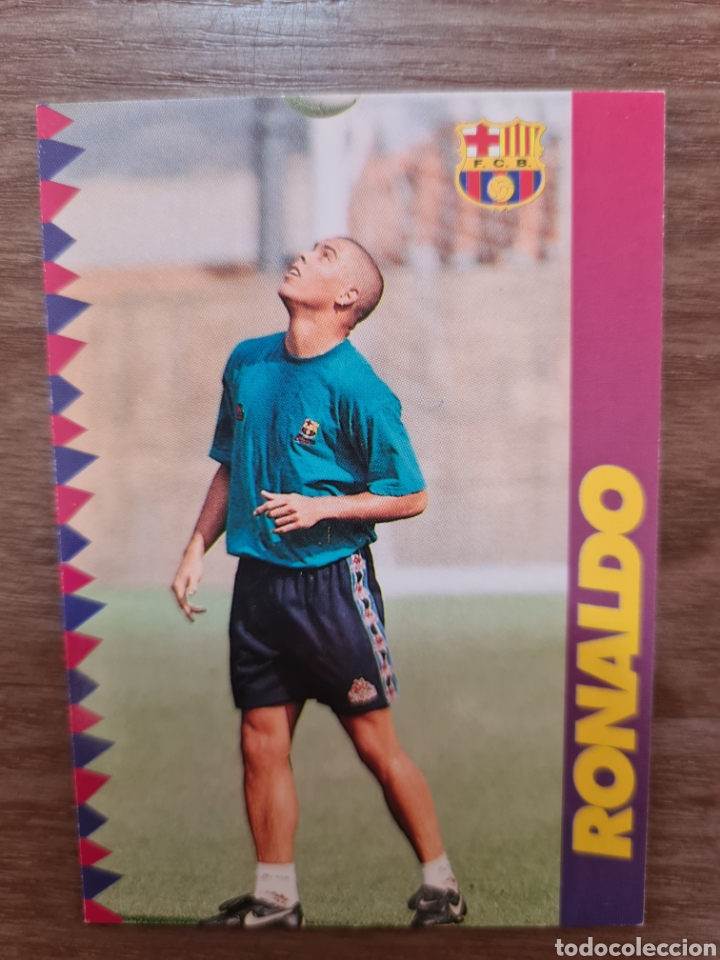 Cromos de f&uacute;tbol: FC BARCELONA 96 97 PANINI CARD N&ordm; 92 RONALDO LUIZ NAZARIO DA LIMA.