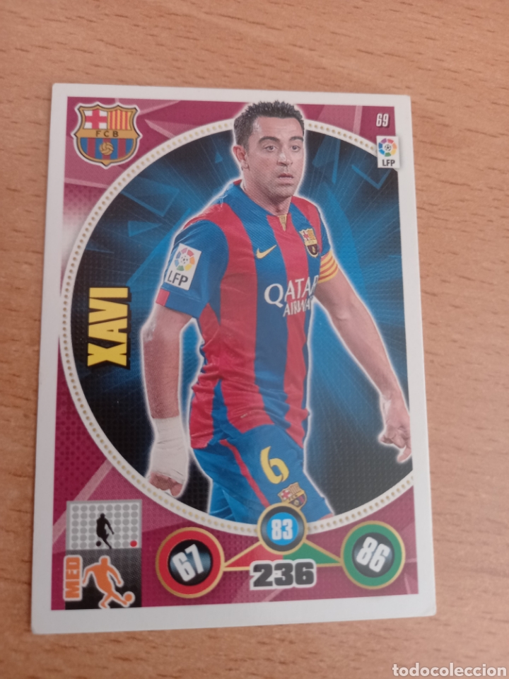 Cromos de Futebol: Panini Adrenalyn 2014 2015 14 15 69 Xavi Barcelona