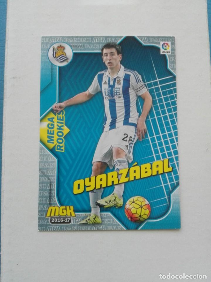Fu&szlig;ball-Sticker: 432 CROMO MEGACRACKS OYARZABAL - 2016-17 - MEGA ROOKIES - NO PAYPAL