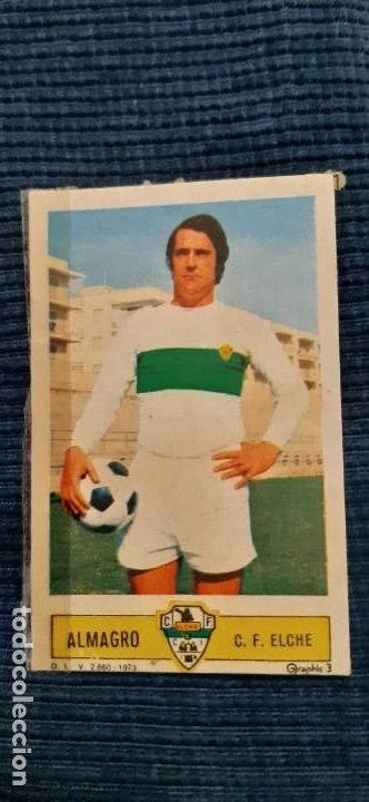 Cromos de f&uacute;tbol: 73/74 ESTE. ELCHE ALMAGRO - Foto 1