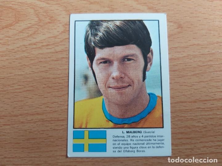 Football Stickers: MUNDIAL MUNICH 74 EDITORIAL FHER MALBERG/SUECIA-SIN PEGAR