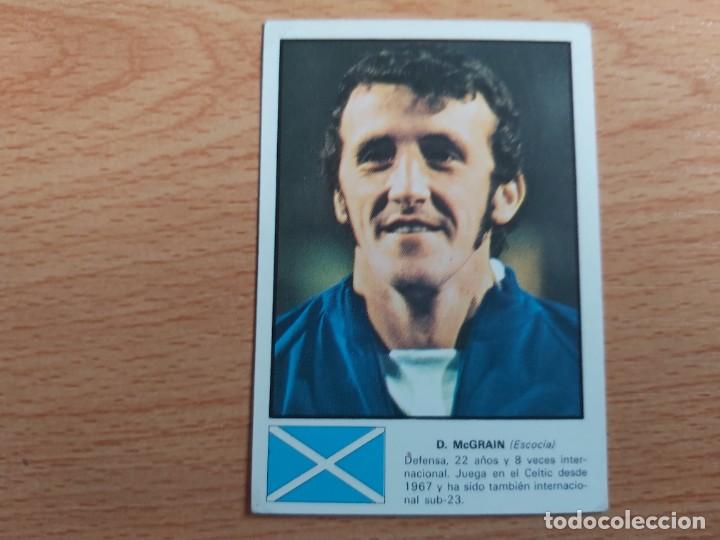 Football Stickers: MUNDIAL MUNICH 74 EDITORIAL FHER MCGRAIN/ESCOCIA-SIN PEGAR