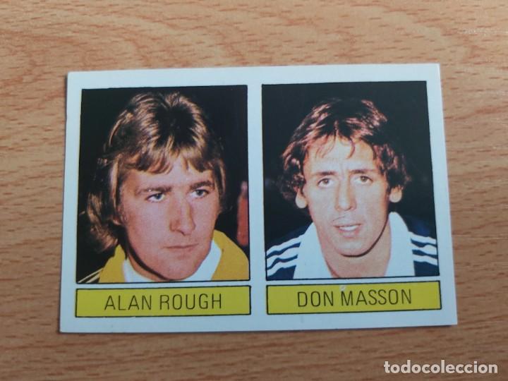 Football Stickers: MUNDIAL ARGENTINA 78 EDITORIAL FHER 40.ROUGH/MASSON-ESCOCIA-SIN PEGAR