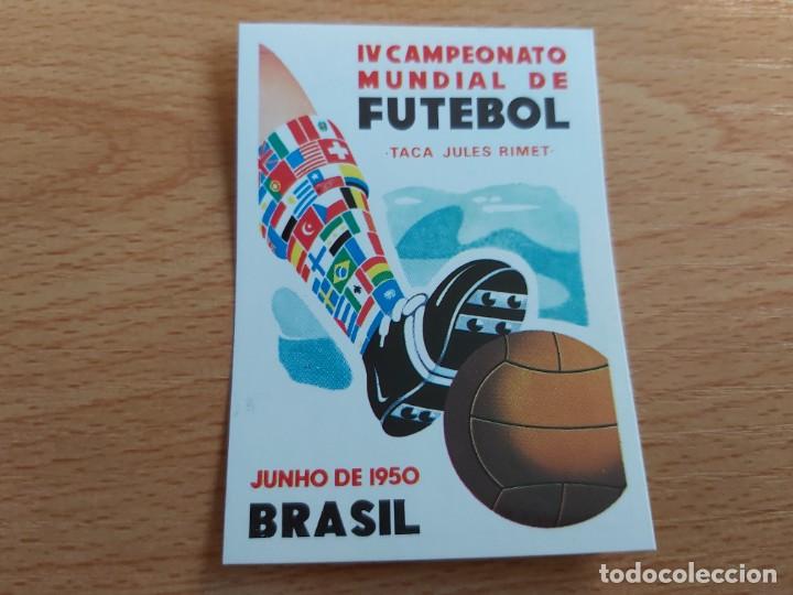 Football Stickers: CROMO FUTBOL WORLD CUP STORY SONRIC'S- PANINI- 9.CARTEL MUNDIAL 1950-NUEVO DE SOBRE